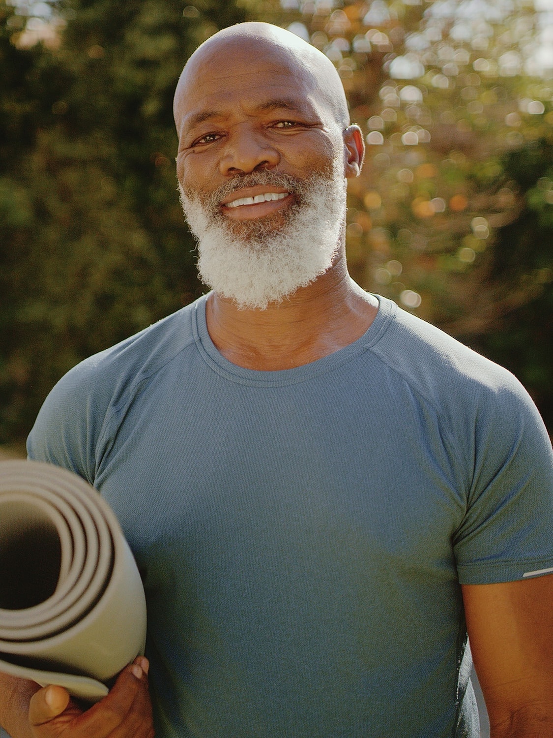 Charlottesville Testosterone Replacement Therapy model with curly hair