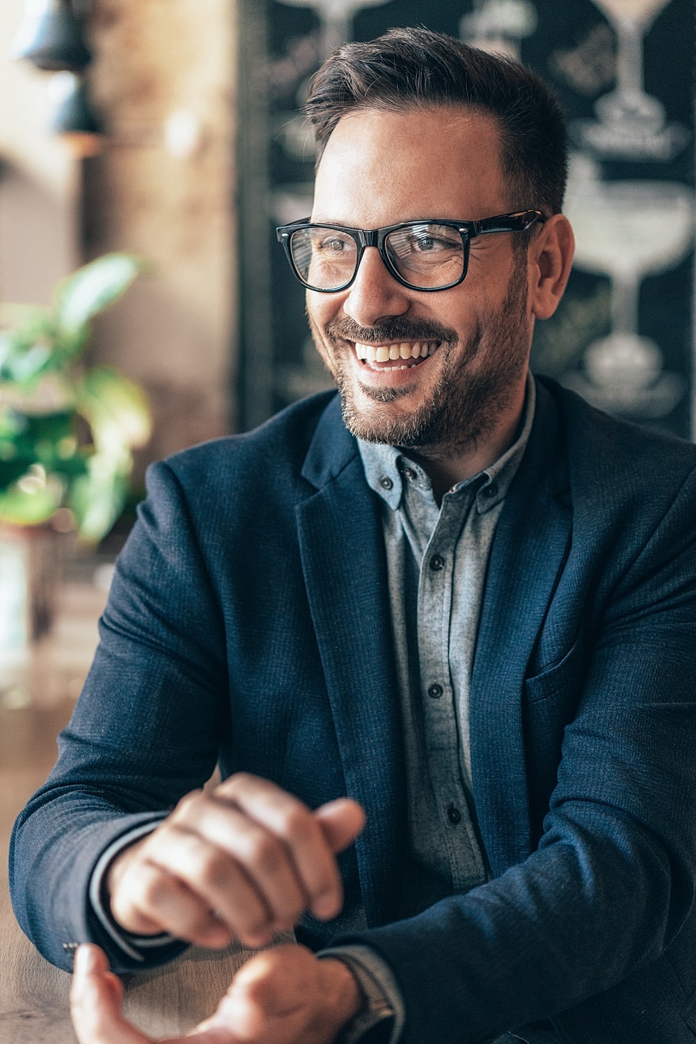 Charlottesville Hair Restoration PRF model with brown hair