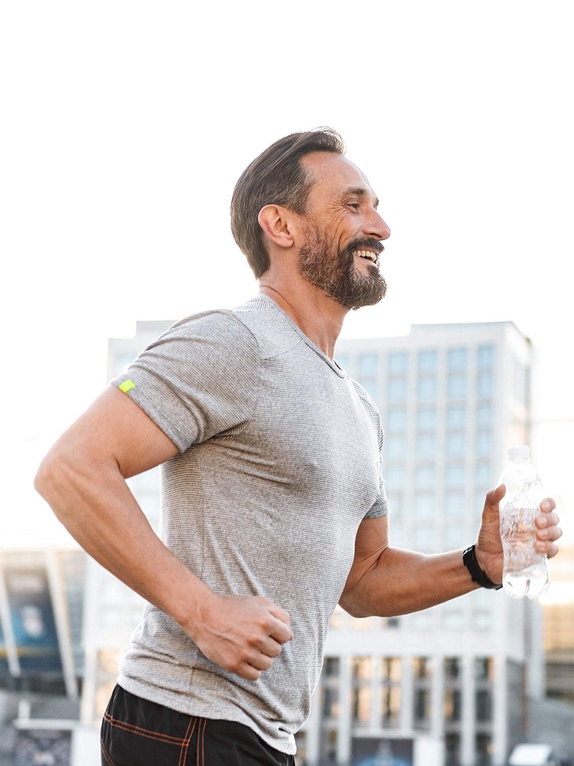 Charlottesville Bioidentical Hormone Replacement Therapy model wearing a red shirt