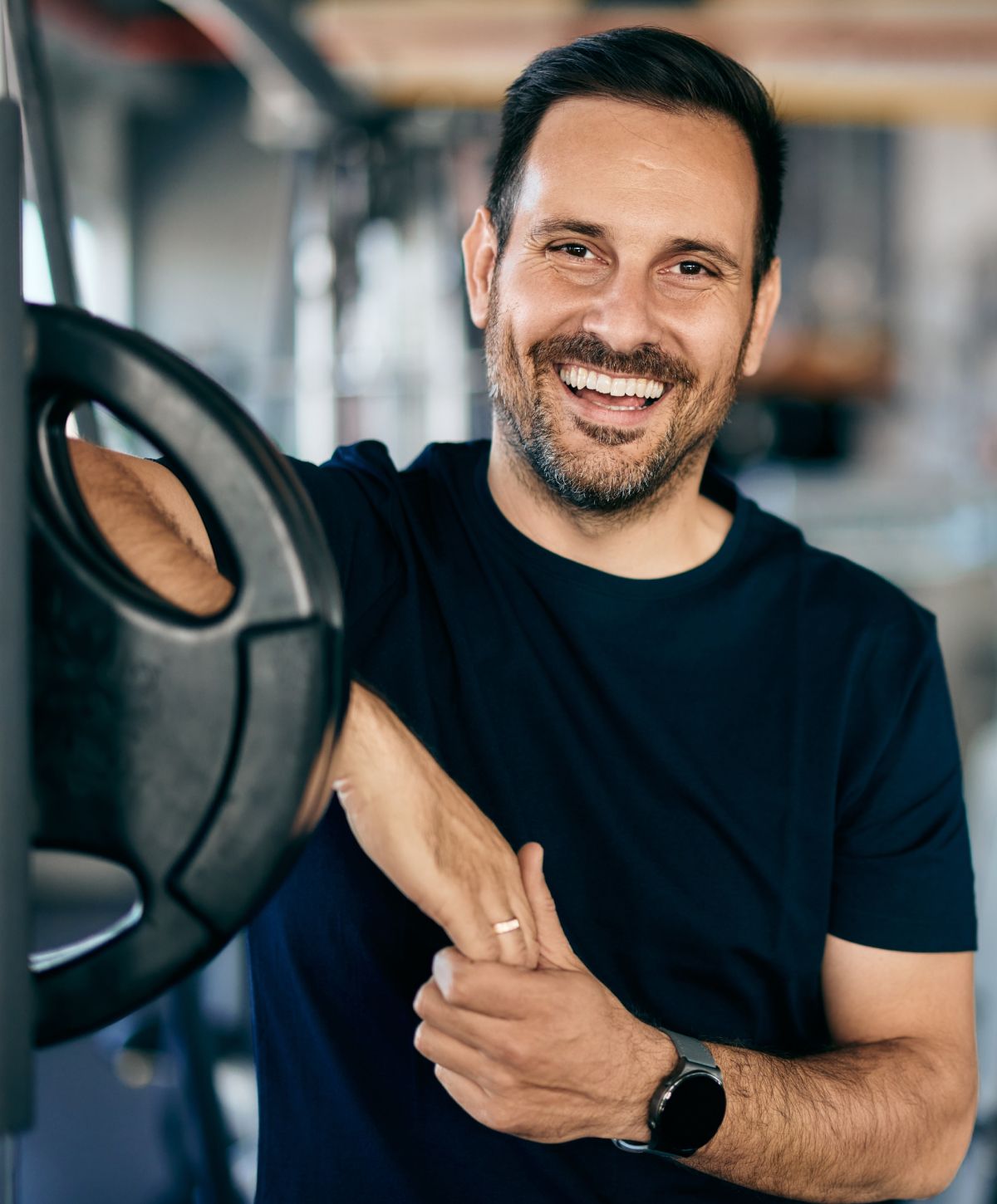 Charlottesville Medical Testing model with black hair